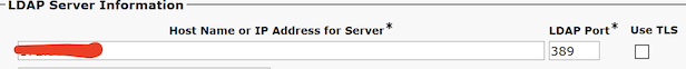 LDAP Authentication